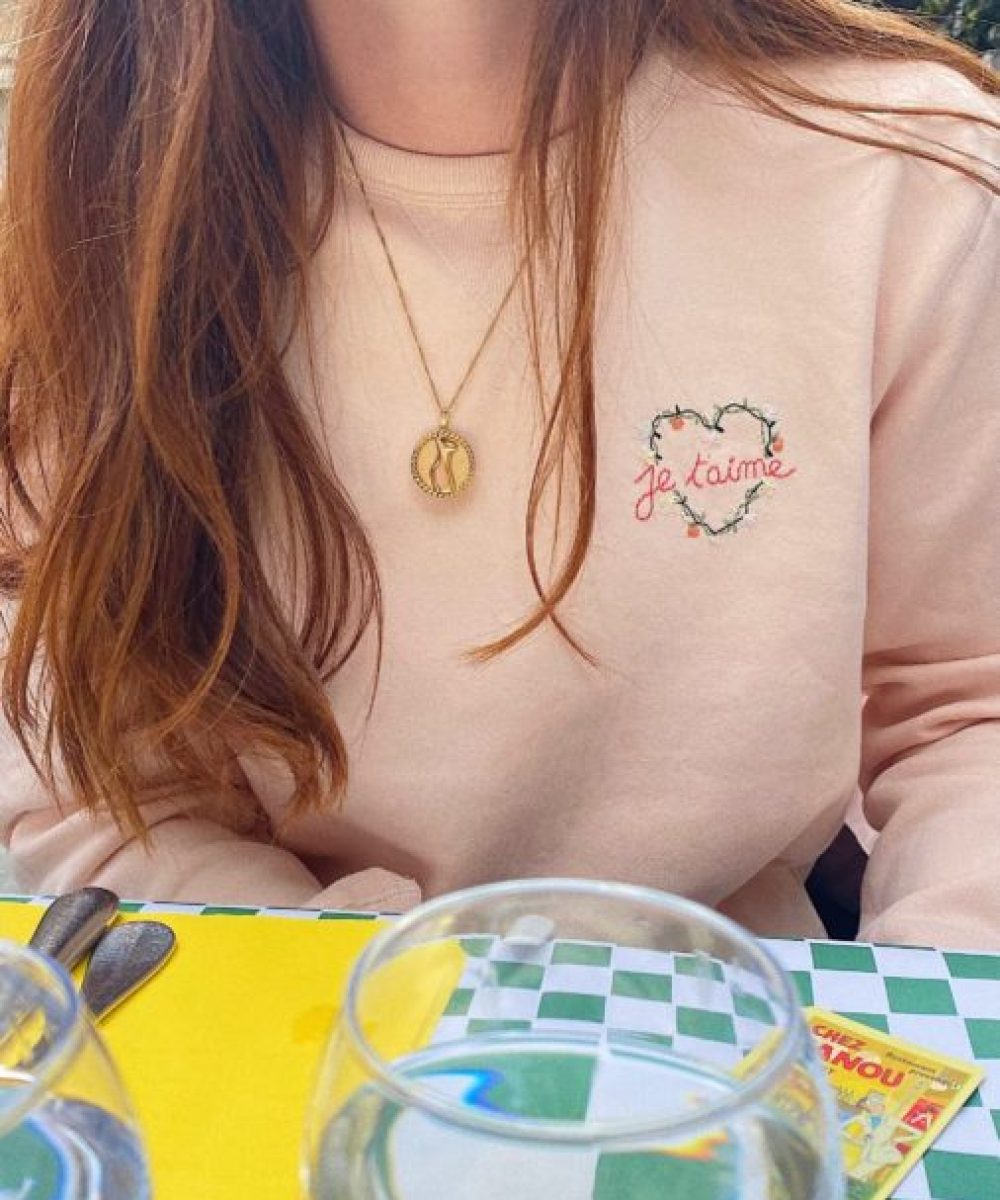 sweat personnalisable