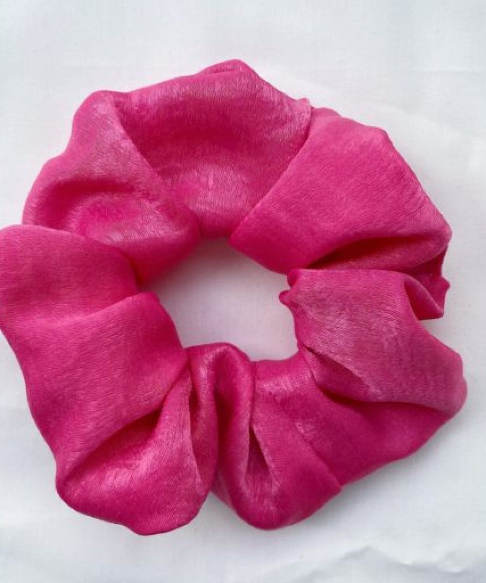 chouchou upcyclé Rosa