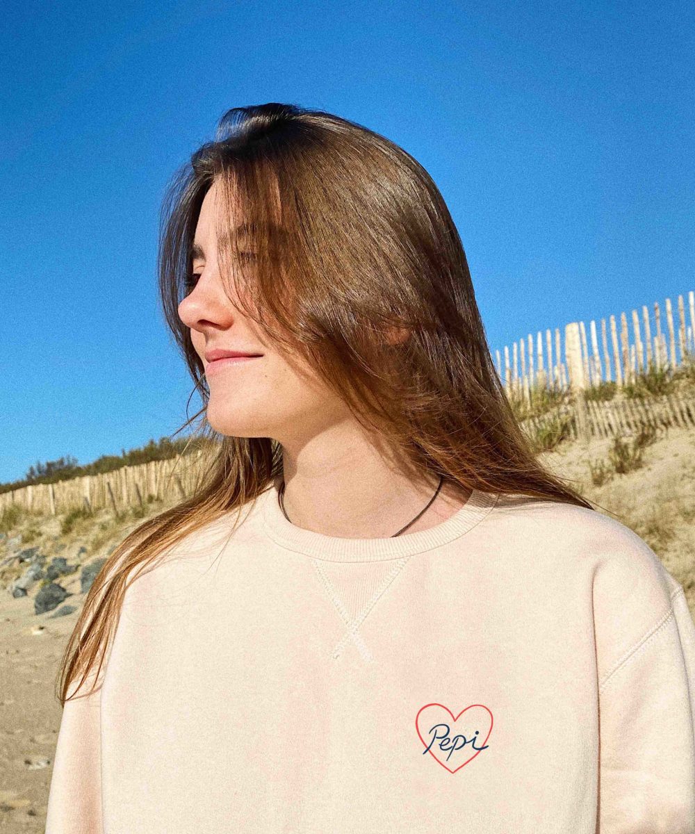 sweat personnalisable