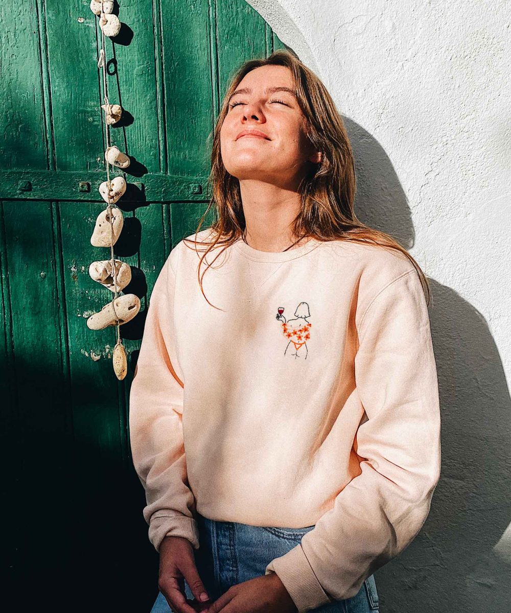 sweat rose golden hour